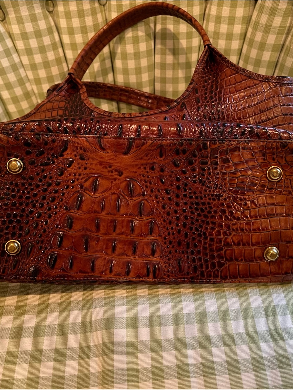Brahmin Tote Bag in Pecan - Picture 6 of 6